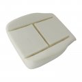 Secosautoparts Driver Foam Cushion Or Passenger Top Lean Back Perforated Leather Seat Cover Tan Compatible With Cadillac