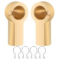 Brass Convertible Top Push Rod Ball Joint For Porsche Boxster 986 987 1997 2012 End Repair With Clips Replace 98756127900 