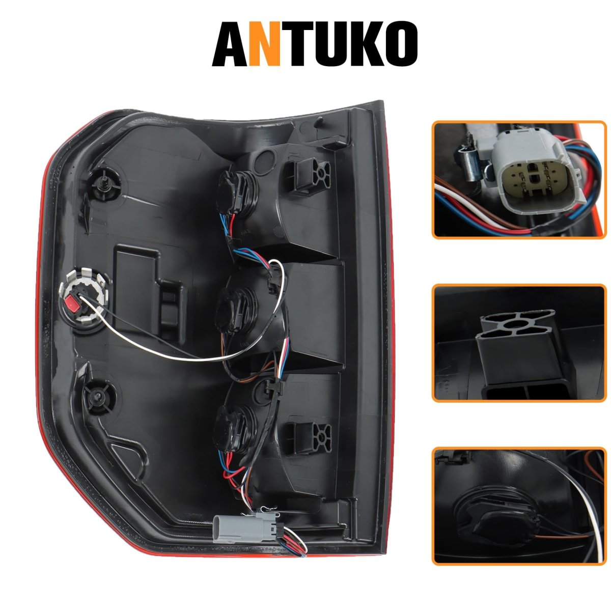 Passenger Side Tail Light Assembly Replacement For Maverick Lariat 2022 2023 2024 Right Lamp