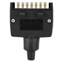 Trailer Adapter Australia 7-pin Flat Male Socket Connector For Caravan Trailers