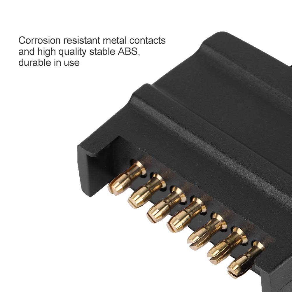 Trailer Adapter Australia 7-pin Flat Male Socket Connector For Caravan Trailers