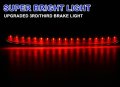 Led 3rd Brake Light For Audi Mk2 Tt 8j Coupe Roadster 2007 2014 High Mount Rear Stop Lamp With Red Lens And Chrome Housing