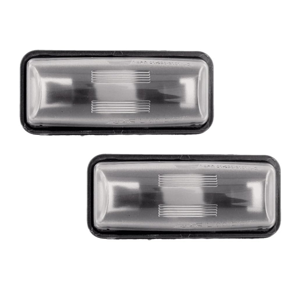 License Plate Light Assembly Pair For Subaru Crosstrek 2016 2025 Rear Driver And Passenger Side Clear Lens Su2870100 Su2870100c