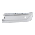 Right Side Rear Bumper Chrome End Cap Replacement For F150 2021-2023 With Dual Radar Hole 