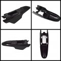 Gxywady Plastic Fender Body Black Fairing Gas Tank Kit W Seat Replacement For Yamaha Pw50 Py50 Y-zinger