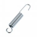 X Autohaux 2 Pcs Universal 90mm Length Motorcycle Brake Pedal Return Spring Side Kickstand Silver Tone Metal