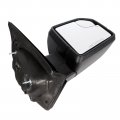 Towing Mirror For 2015 2016 2017 2018d For F150 Power Adjusted Heated Turn Signal Light Black Housing Passengers Side