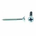 Prime-line Wood Screw Flat Head Phillips 10 X 1-1 2 In Zinc Plated Steel Pack Of 100