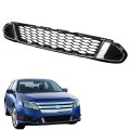 Front Bumper Lower Grille Honeycomb Replacement For Fusion Sport Sedan 4 Door 2010 2011 2012 Black With Chrome Frame 