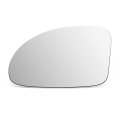 Auto Dynasty Factory Style Flat Side View Mirror Glass Lens For Ford Aspire 1994-1997 Driver Left Silver Reflective