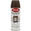 Krylon Chalky Finish Aerosol Spray Paint 12 Oz Dark Brown 