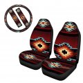 Clohomin Aztec Southwest Native American Print Car Seat Cover Women Men Soft Fabric Front Only Bohemian Tribal Combos Comfort 