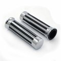 Motorcycle 7 8 Hand Grips For Suzuki Kawasaki Bike Chromed B01c0ssuzg
