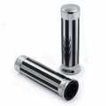 Hongk- Motorcycle 7 8 Hand Grips Compatible With Suzuki Kawasaki Bike Chromed B01c0ssuzg