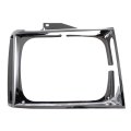 Headlight Bezel Passenger Side For 1990 Gmc S15 Jimmy Chrome Finish With Corner Light Holes Replacement Gm2513121 15591586 