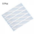 Uxcell Flexible Flat Cable 150mm 1mm Pitch 24 Pins Fpc Ffc Ribbon For Lcd Tv Dvd Player 5pcs A Type