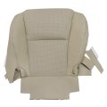 Secos Front Driver Side Bottom Top Lean Back Perforated Microfiber Leather Replacement Seat Covers La00 La03 Tan For Lexus