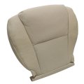 Secos Front Driver Side Bottom Top Lean Back Perforated Microfiber Leather Replacement Seat Covers La00 La03 Tan For Lexus