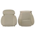 Secos Front Driver Side Bottom Top Lean Back Perforated Microfiber Leather Replacement Seat Covers La00 La03 Tan For Lexus 