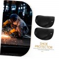 Hemobllo 2pcs Shoe Holster Coverings Sparks Prevention Welding Safetys Covers Metatarsal Protector Shoe Guards Boots Guard For