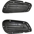 Fog Light Cover Pair For Mercedes Benz E250 E350 E400 E550 2014 2016 Amg Package Sedan Wagon Driver And Passenger Side 