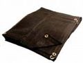 06 X 08 Heavy Duty Black Mesh Tarp 