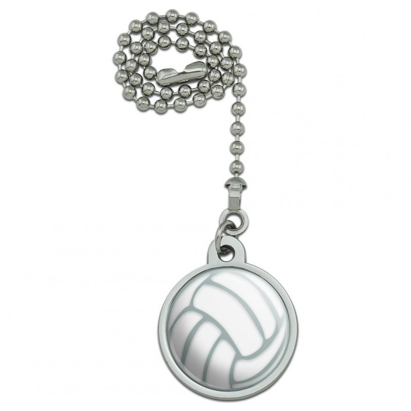 Graphics More Volleyball Ball Ceiling Fan And Light Pull Chain