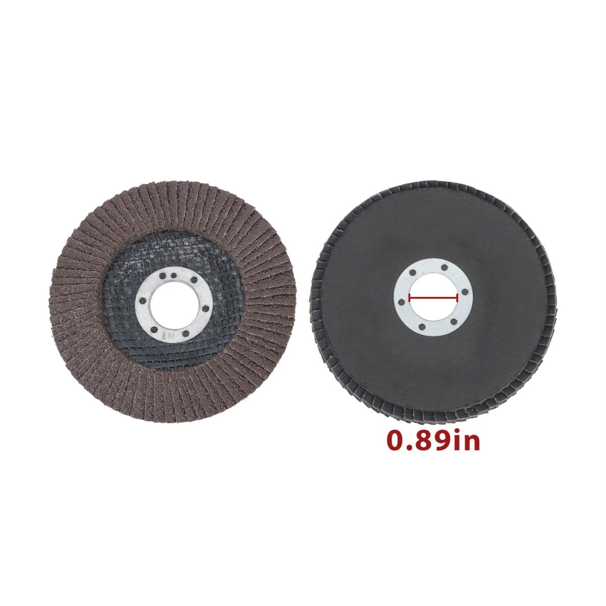 40 Grit 10 Pcs Flap Discs Aluminum Oxide 4-1 2 X 7 8 Fit For Most Electric Grinders And Sanding