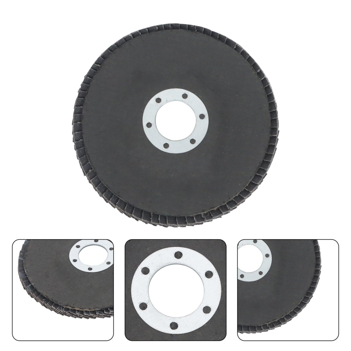 40 Grit 10 Pcs Flap Discs Aluminum Oxide 4-1 2 X 7 8 Fit For Most Electric Grinders And Sanding