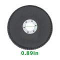 40 Grit 10 Pcs Flap Discs Aluminum Oxide 4-1 2 X 7 8 Fit For Most Electric Grinders And Sanding