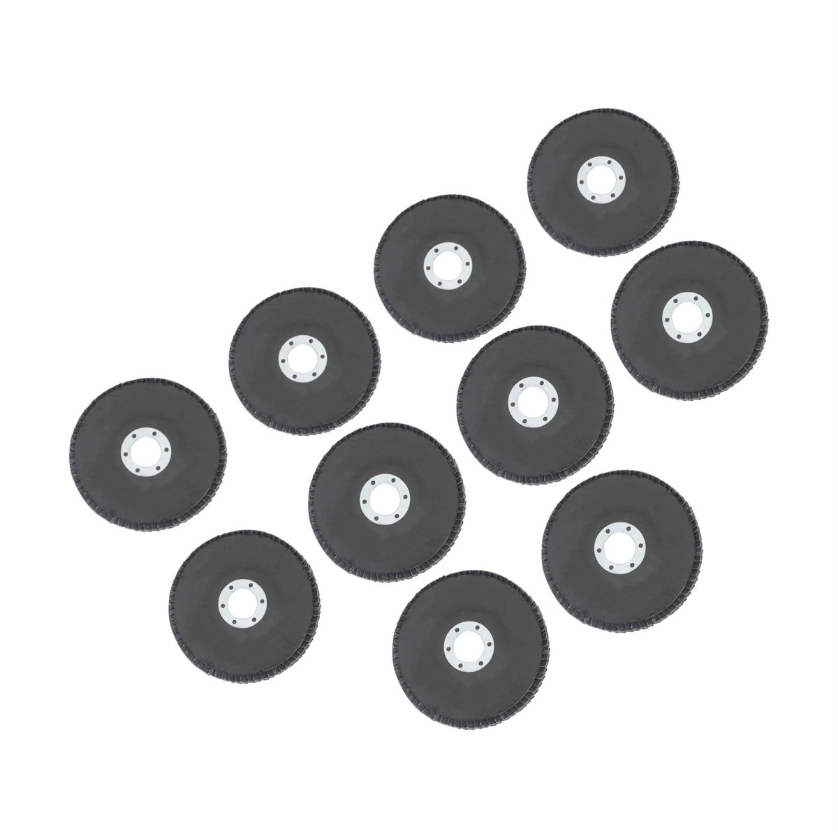 40 Grit 10 Pcs Flap Discs Aluminum Oxide 4-1 2 X 7 8 Fit For Most Electric Grinders And Sanding