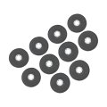 40 Grit 10 Pcs Flap Discs Aluminum Oxide 4-1 2 X 7 8 Fit For Most Electric Grinders And Sanding 