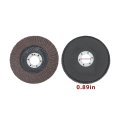 40 Grit 10 Pcs Flap Discs Aluminum Oxide 4-1 2 X 7 8 Fit For Most Electric Grinders And Sanding