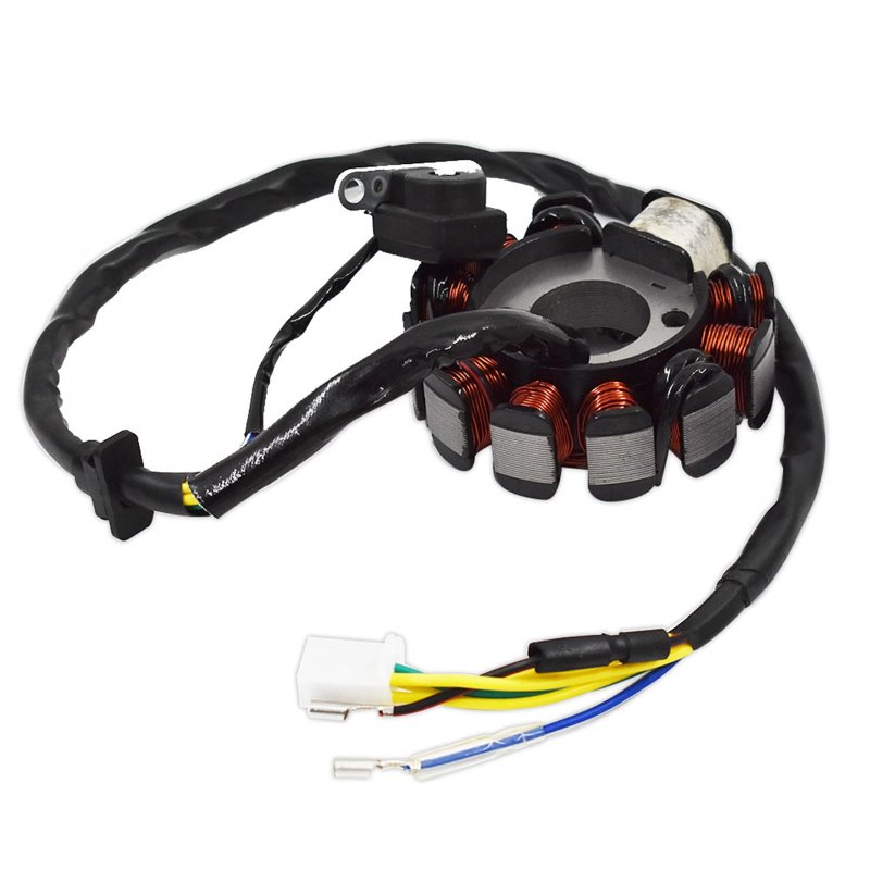 Ignition Magneto Stator 11 Pole Coil Replacement For 150cc Gy6 Scooter Engines With Ac System
