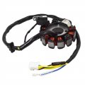 Ignition Magneto Stator 11 Pole Coil Replacement For 150cc Gy6 Scooter Engines With Ac System