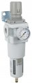 Pneumaticplus Saw600-n06bdg Compressed Air Filter Regulator Piggyback Combo 3 4 Npt Poly Bowl Auto Drain Bracket Gauge 
