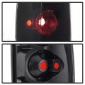 Acanii For 2002-2006 Cadillac Escalade Black Smoked Tail Lights Brake Lamps Pair Replacement Driver Passenger Side