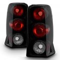 Acanii For 2002-2006 Cadillac Escalade Black Smoked Tail Lights Brake Lamps Pair Replacement Driver Passenger Side