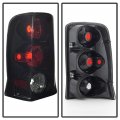 Acanii For 2002-2006 Cadillac Escalade Black Smoked Tail Lights Brake Lamps Pair Replacement Driver Passenger Side