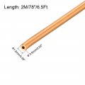 Uxcell Refrigeration Tubing 16 Od X 1 32 Id 6 5 Ft Soft Coil Copper