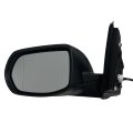 Driver Side Mirror For 2012 2015 Honda Cr-v Ex Power Adjustment Non Heated Glass Manual Fold Material Black 3 Pins Left 