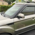 Kuafu Exterior Molding Windshield Pillar Trim Compatible With 2010-2013 Kia Soul