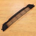 Hecasa Grille Grill Front Center Bumper Compatible With 2011-2013 Toyota Corolla Replacement For To1036125 5311202280 Black Pp