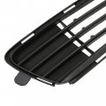 Hecasa Grille Grill Front Center Bumper Compatible With 2011-2013 Toyota Corolla Replacement For To1036125 5311202280 Black Pp