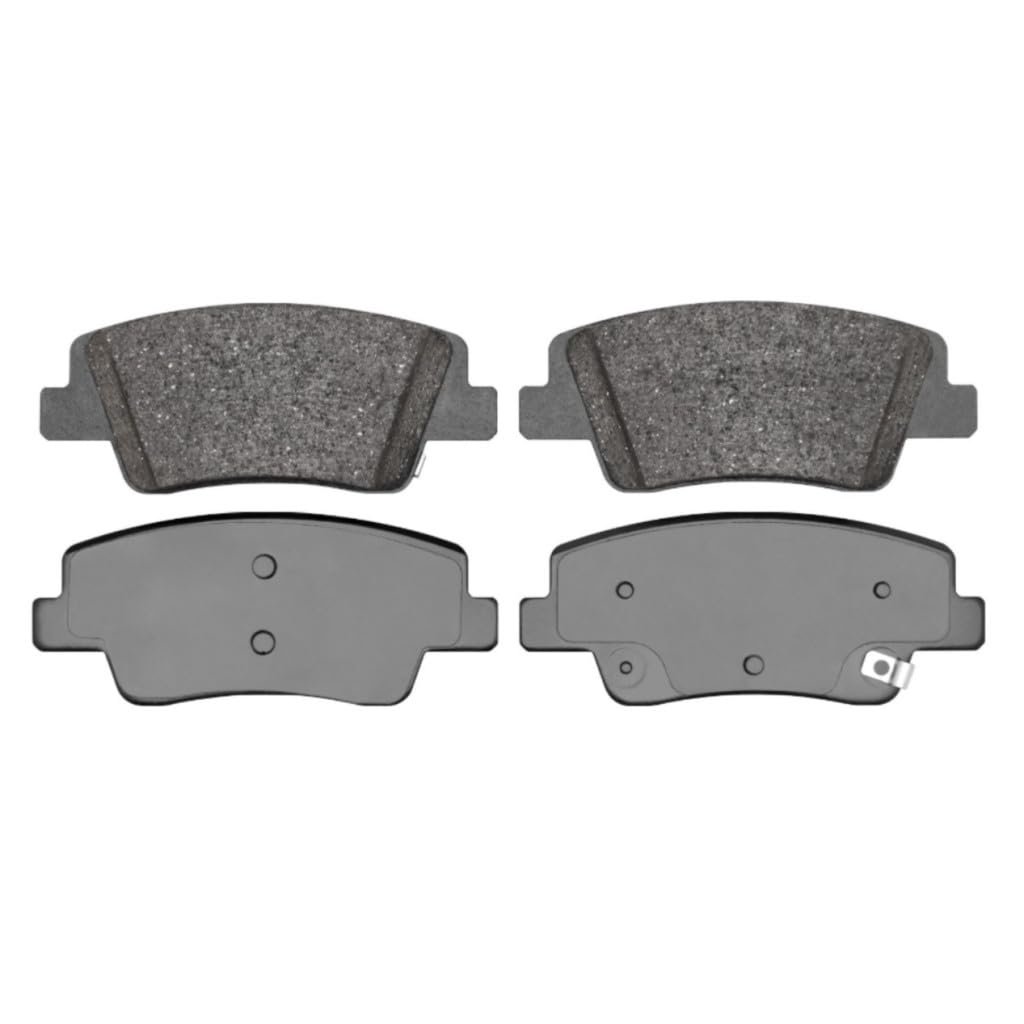 Front Disc Brake Pads For Genesis G80 2021 2022 2023 2024 2025 Ceramic Mechanical Pad Wear Sensor 2 03 In Inner Height