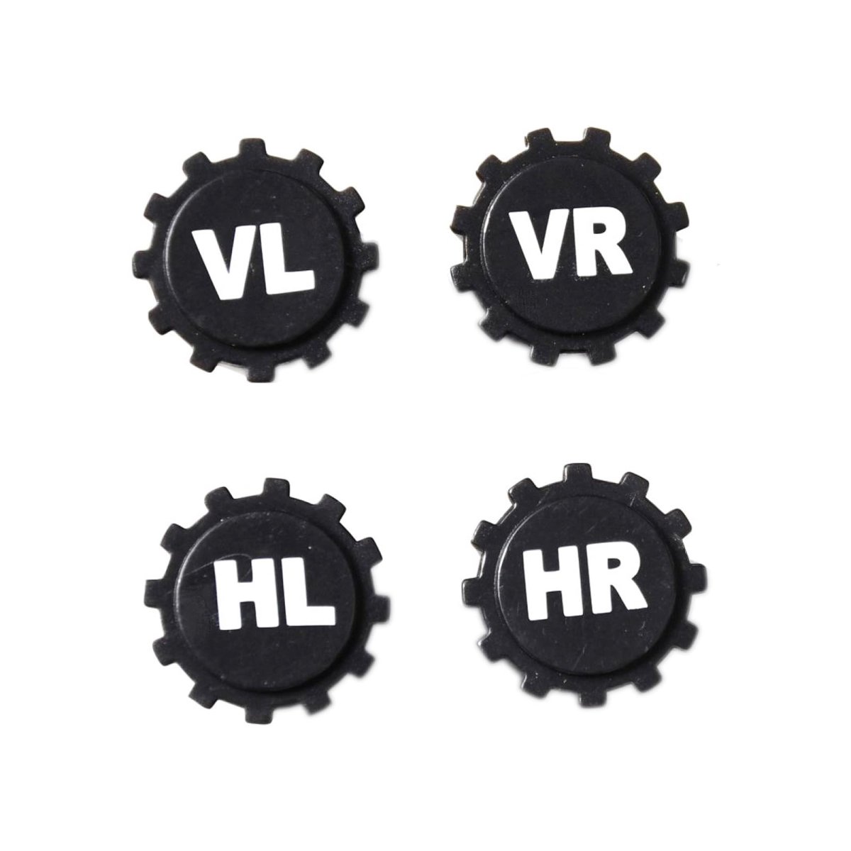 Tire Position Marker Valve Stem Caps Set Of 8 Corrosion Resistant Abs Air Covers For Winter Identification Universal Fit Car