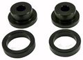 Torque Solution Drive Shaft Single Carrier Bearing Support Bushings Mitsubishi Evolution 1992-14 
