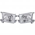 Ensyusuma For 1996 1997 1998 1999 2000 2001 2002toyota 4runnera Headlight Assembly Left Driver Right Passenger Side Pair 