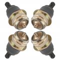For Bombardier Can-am Ds650 X 2004-2007 Complete Upper And Lower Ball Joints Mod-ztf1-13989