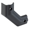 Rv Corner Trim Molding Black Plastic Bottom Rear Seam Protector 4 Pack In X 1 Rp-trm-crnr-btm-3in 